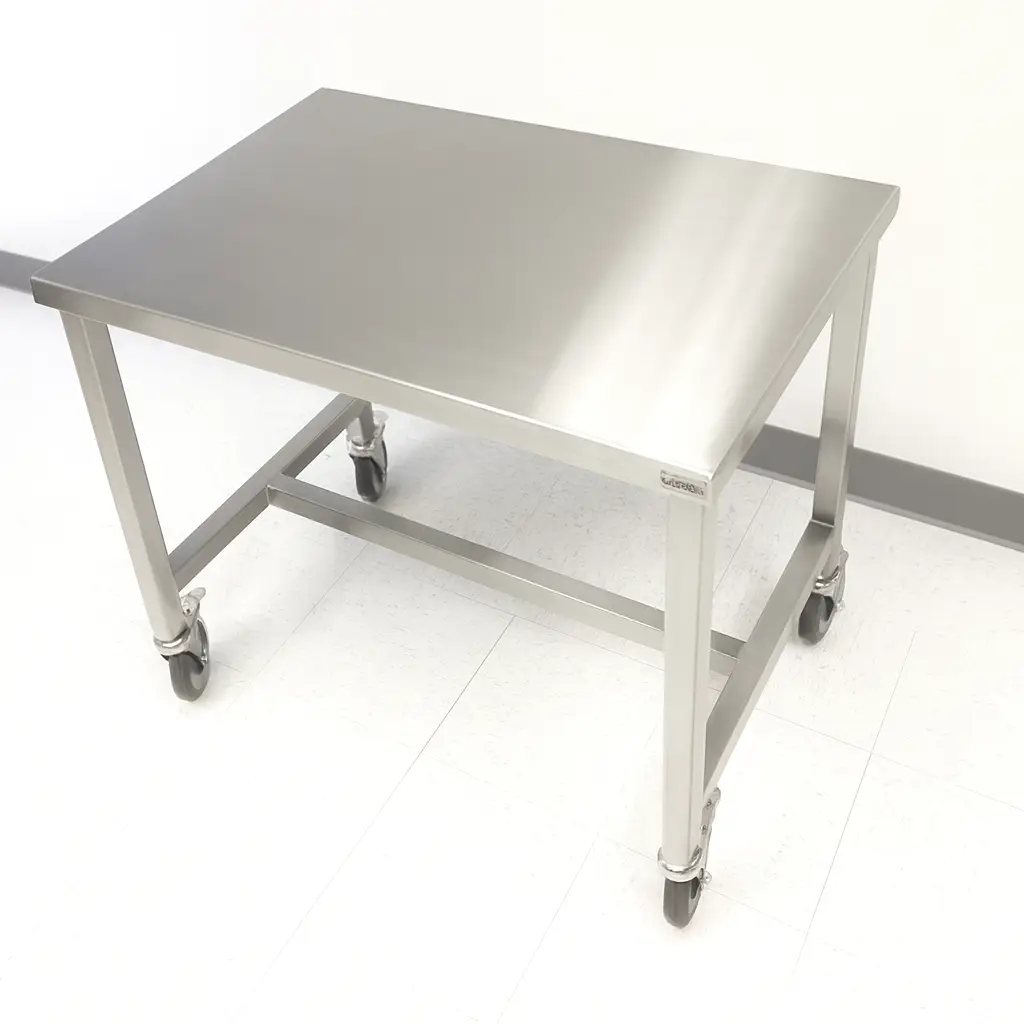 bosio cleanroomtable sealed underside